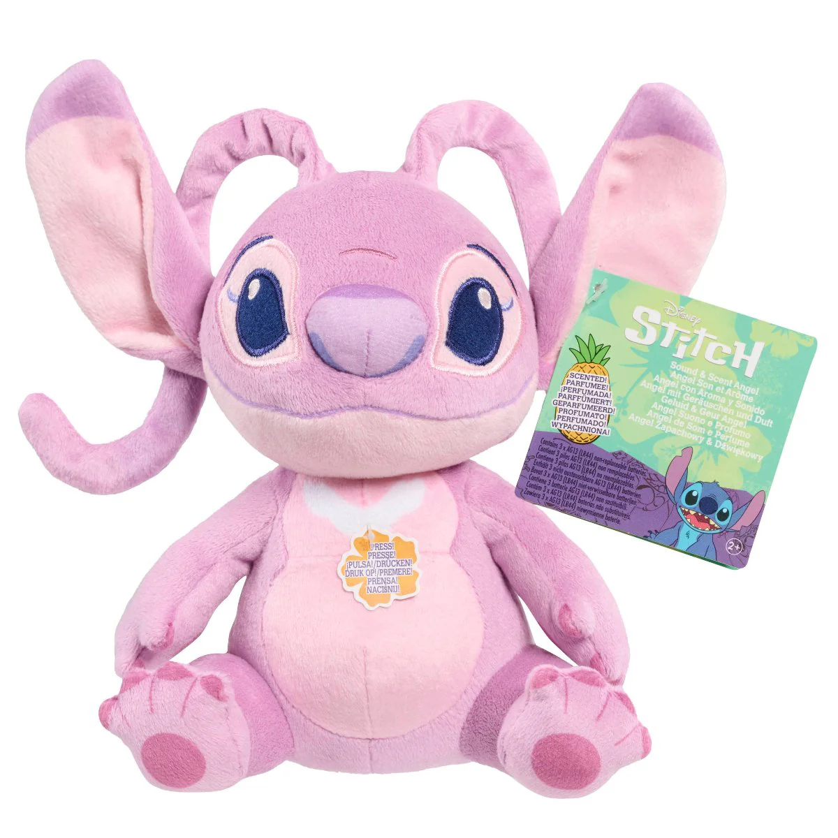 Stitch Sound and Scent Small Plush Asst (Stitch & Angel) - Image 3
