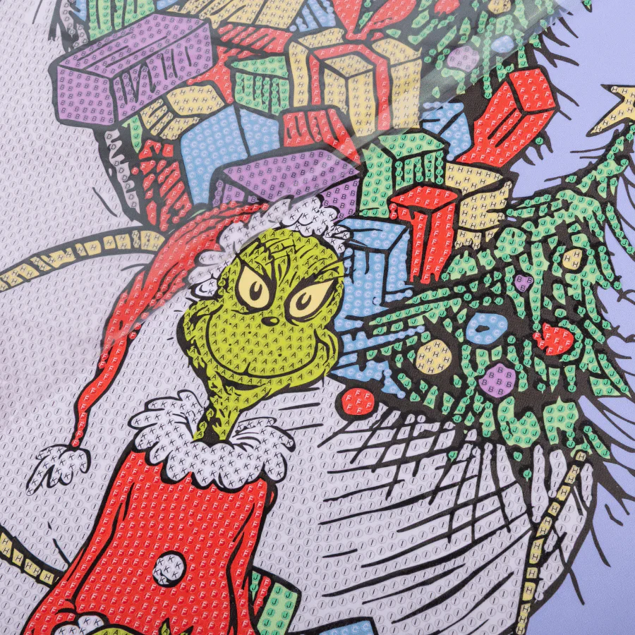 How The Grinch Stole Christmas, 40x50cm Crystal Art Scroll - Image 5