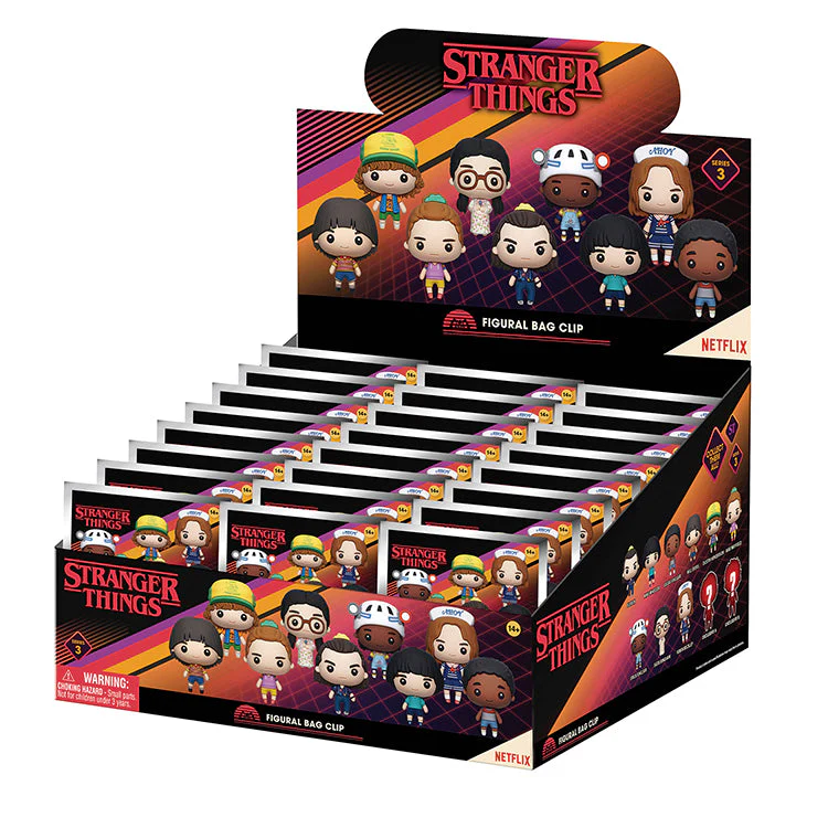 Stranger Things Series 3 3D Collectable Keychains - Image 2