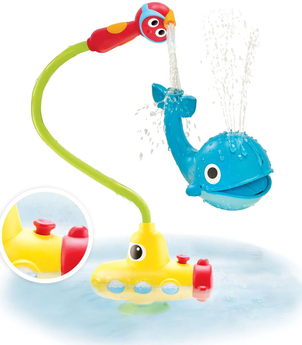 Yookidoo Submarine Spray Whale Bath Toy - Image 2