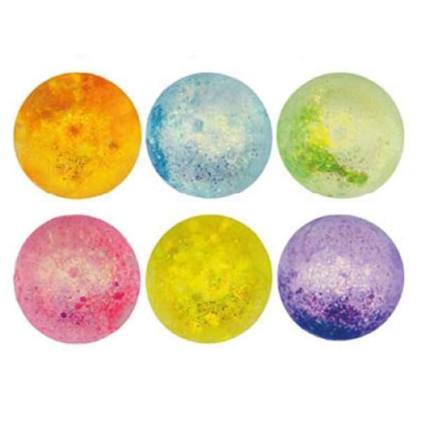 Sugar Maltose Glitter Ball Squishy Fidget Toy - Image 2