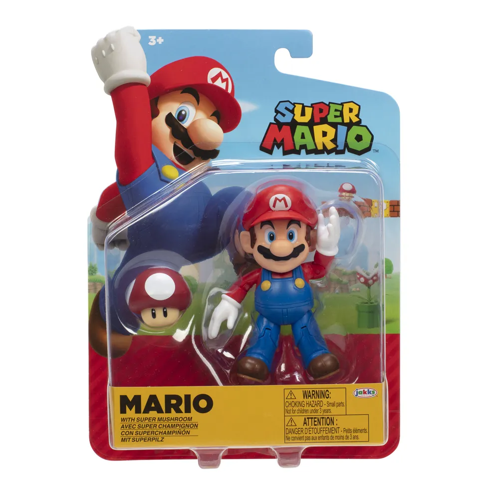 Super Mario 4" Figures Asst - Image 7