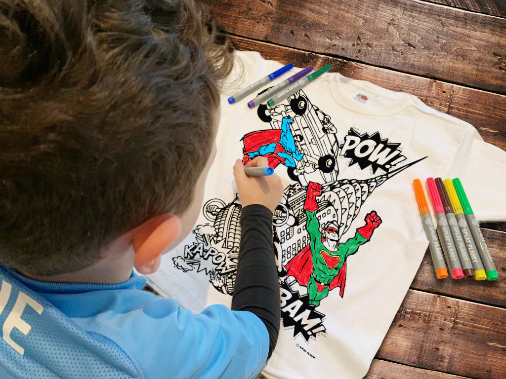 Superhero Colour In T-Shirts - Image 3