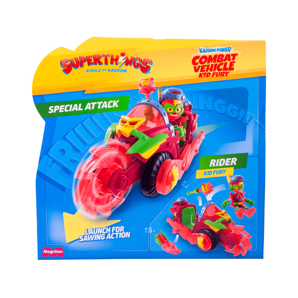 Superthings Kazoom Power Battle Combat Vehicles Kid Fury - Image 5