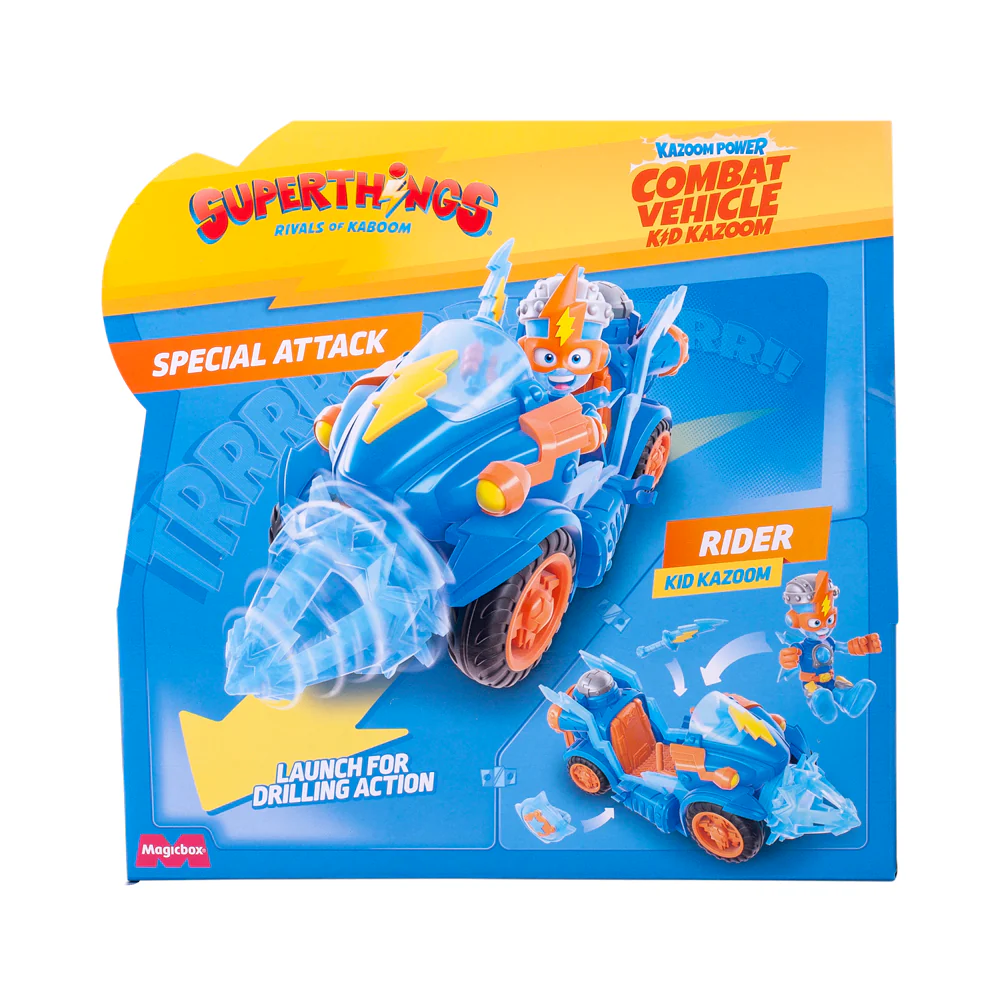 Superthings Kazoom Power Battle Combat Vehicles Kid Kazoom - Image 5