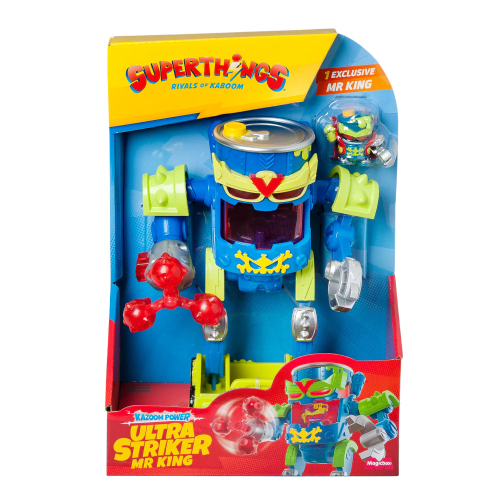 Superthings Kazoom Power Battle Ultra Striker Mr King