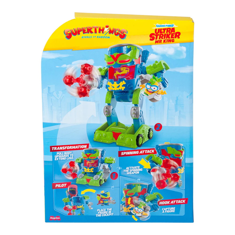 Superthings Kazoom Power Battle Ultra Striker Mr King - Image 8