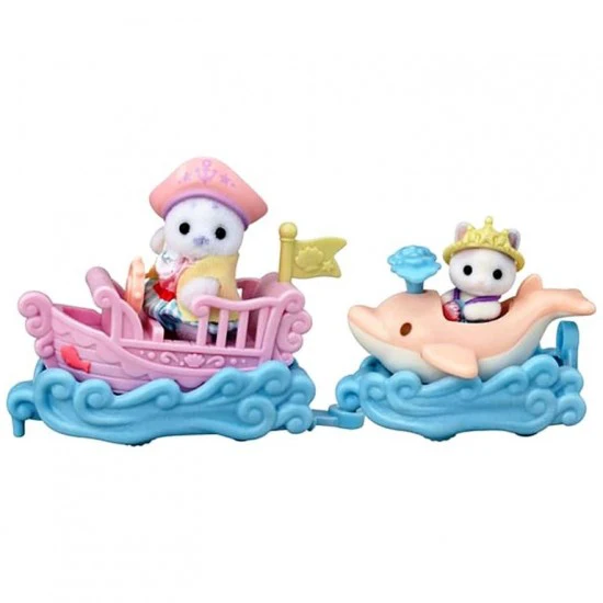 Sylvanian Families Amusement Park Ride Set - Ride the Waves - Image 2