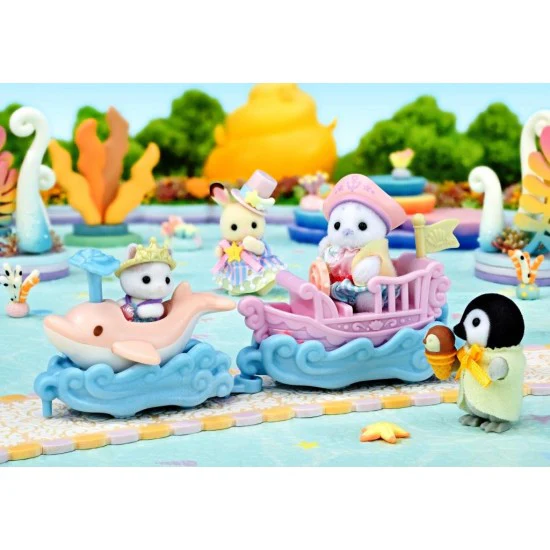 Sylvanian Families Amusement Park Ride Set - Ride the Waves - Image 3