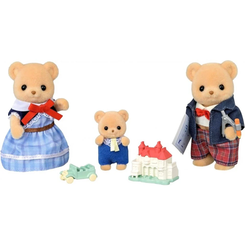 Sylvanian Families Biscuit Bear Family - Image 2