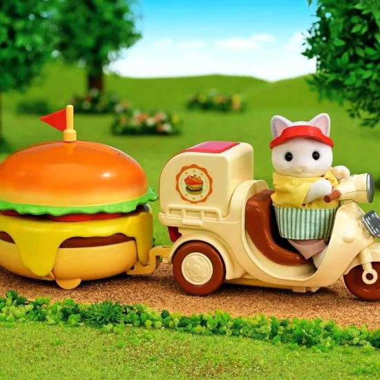 Sylvanian Families Hamburger Stand - Image 4