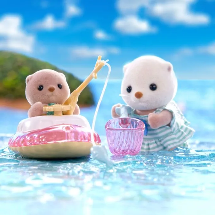 Sylvanian Families Sea Otter Sisters Splashy Snorkel Set - Image 5