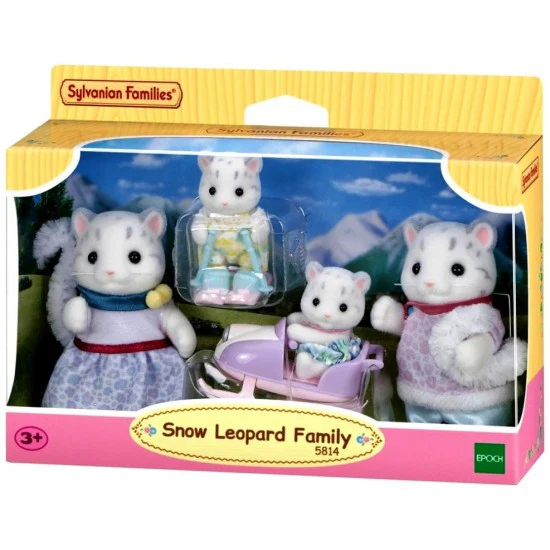 Sylvanian Families Snow Leopard Family