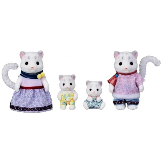 Sylvanian Families Snow Leopard Family - Image 2