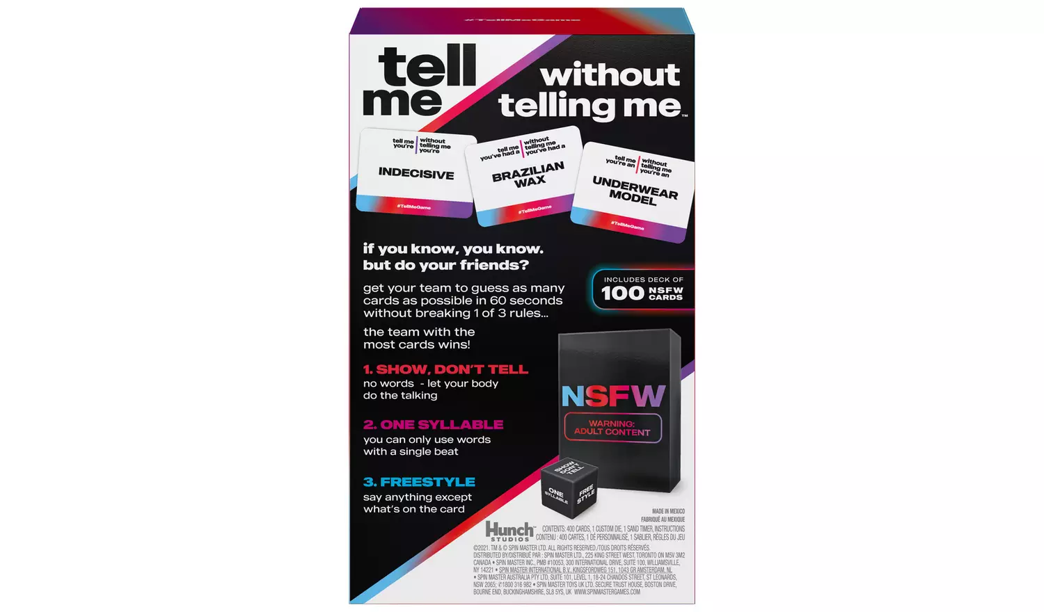 Tell Me Without Telling Me - Image 3