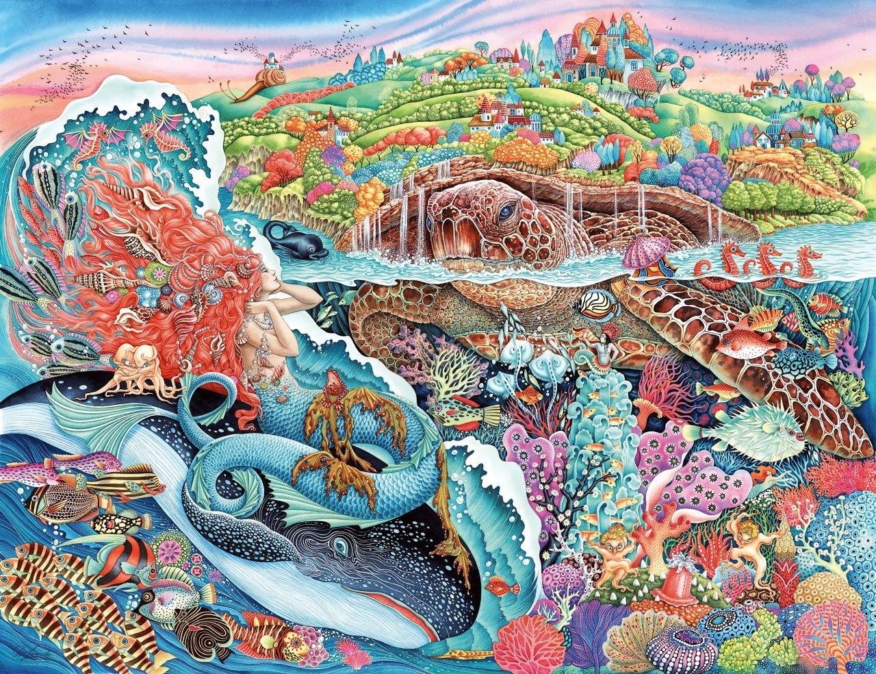 Ravensburger Thalassic Tale 2000 Piece Jigsaw Puzzle - Image 2