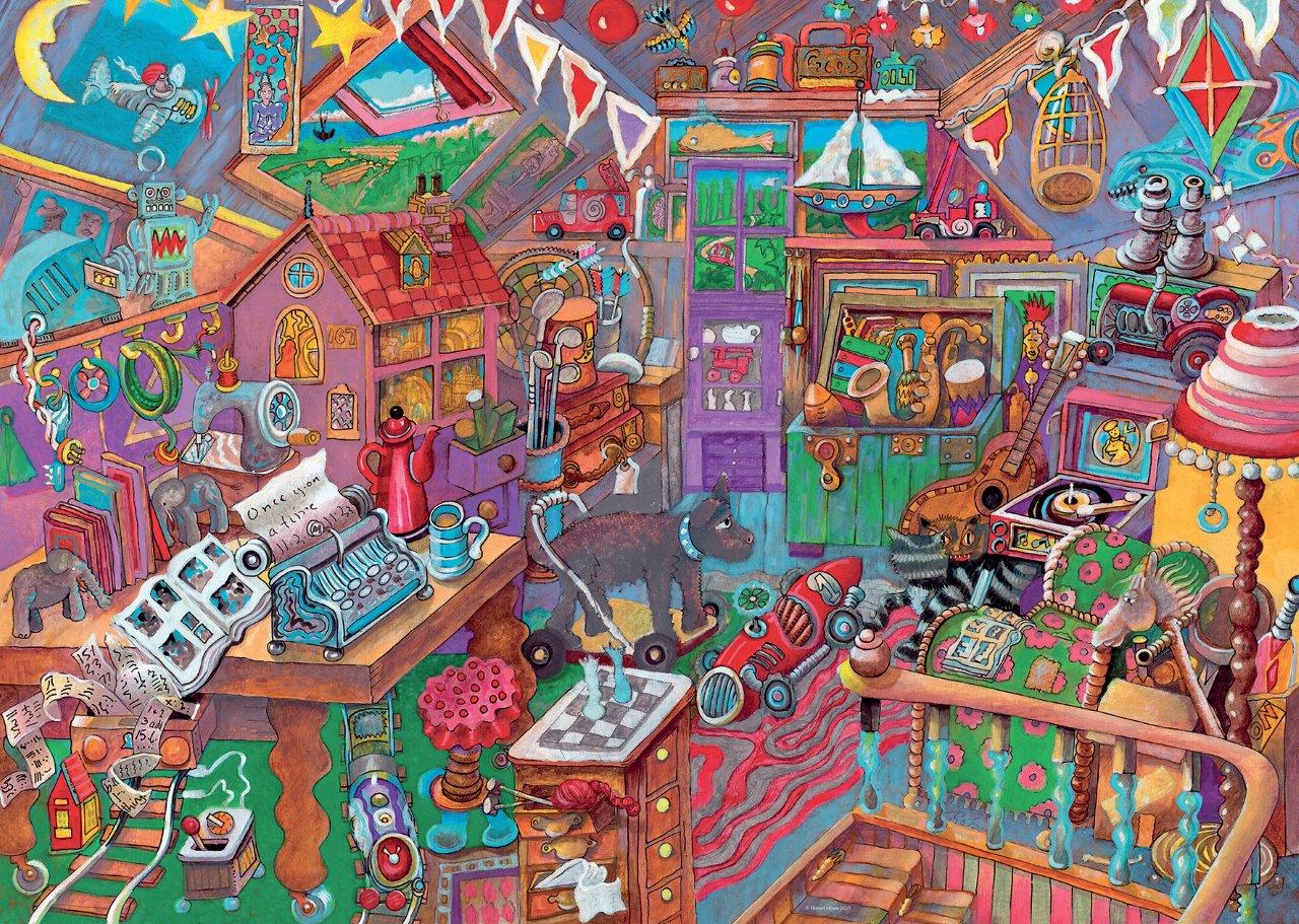 Ravensburger Grandparent's Hideaway 1000 Piece Jigsaw Puzzle - Image 2