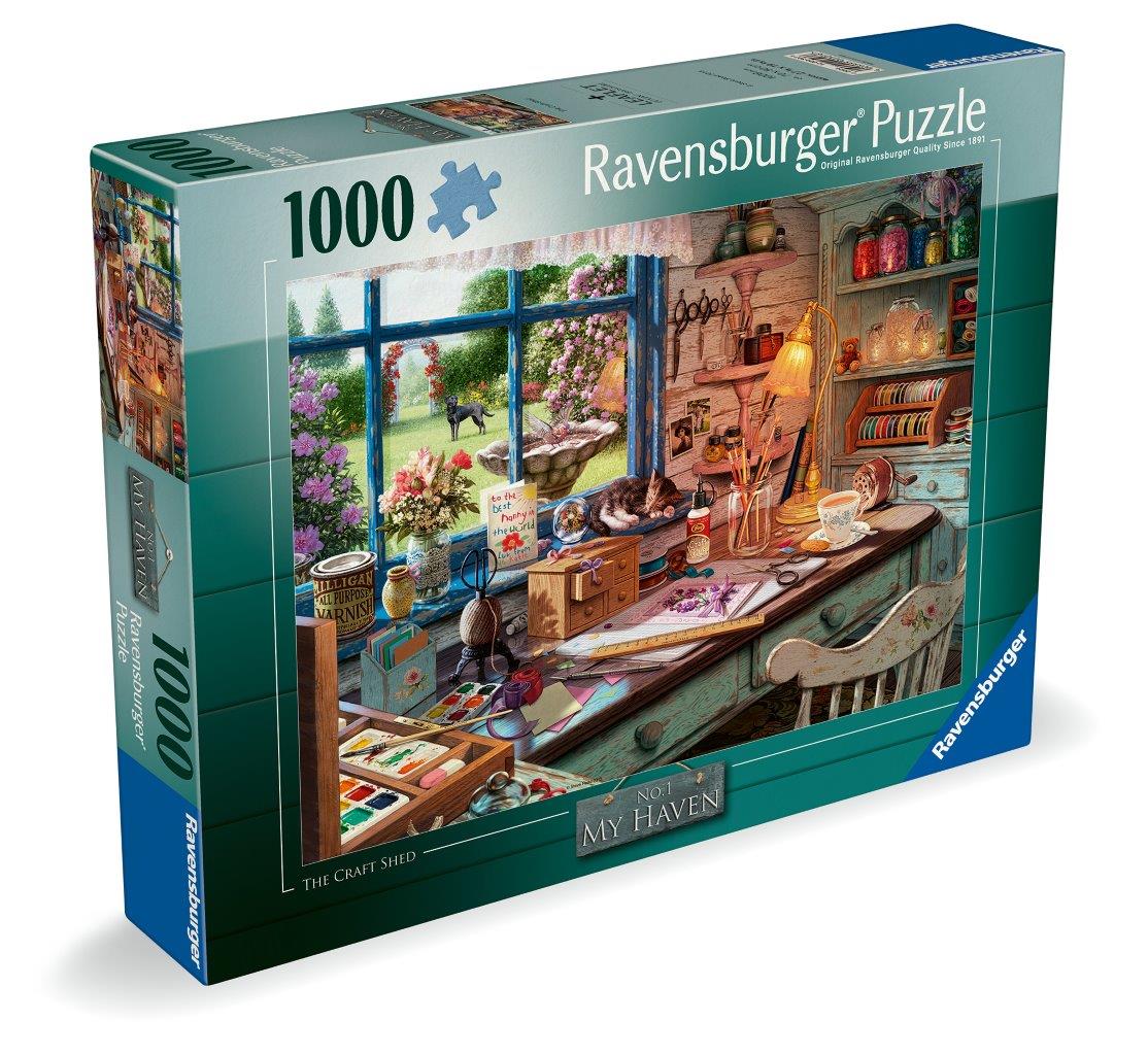 Ravensburger The Craft Shed 1000 Piece Jigsaw Puzzle