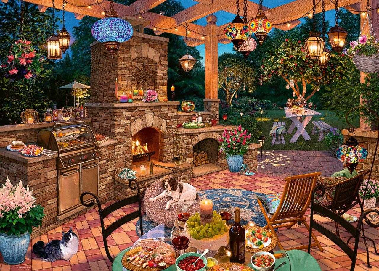 Ravensburger The Garden Kitchen 1000 Piece Jigsaw Puzzle - Image 2