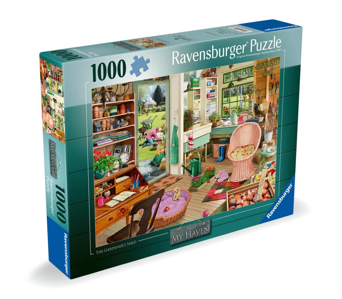 Ravensburger The Garden Shed 1000 Piece Jigsaw Puzzle
