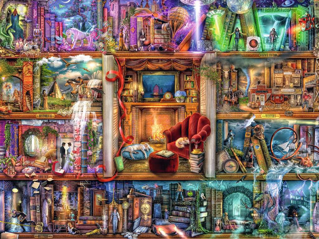 Ravensburger The Grand Library 1500 Piece Jigsaw Puzzle - Image 2