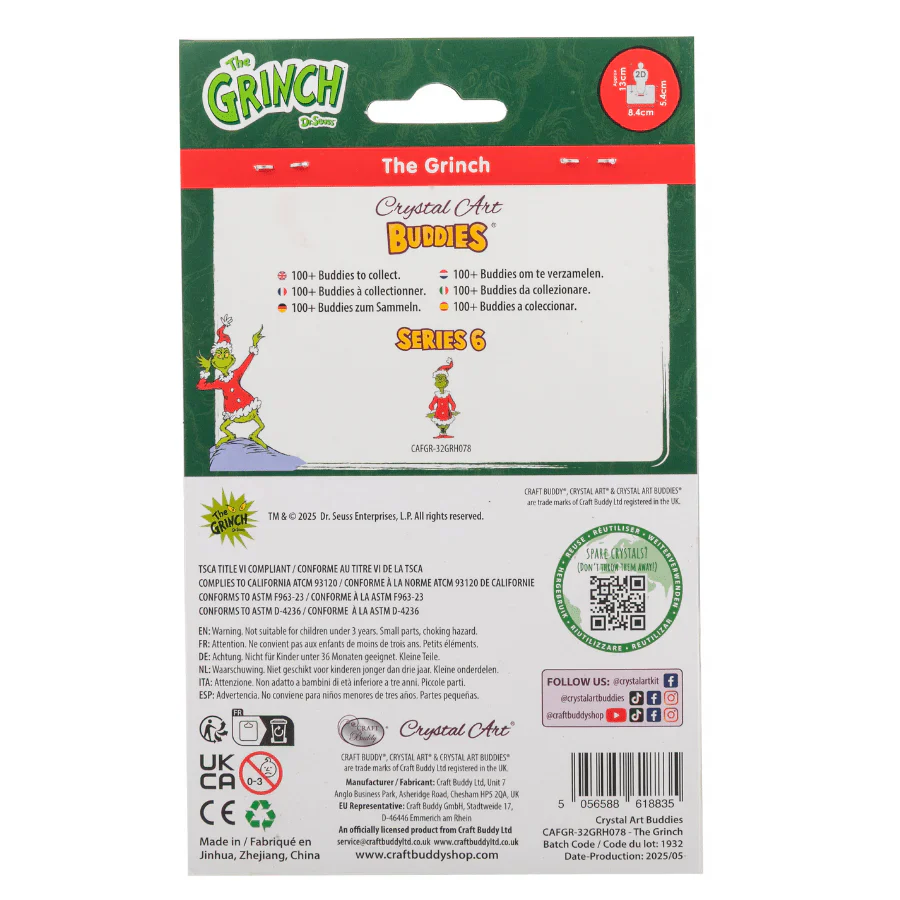 The Grinch, Crystal Art Buddy - Image 2