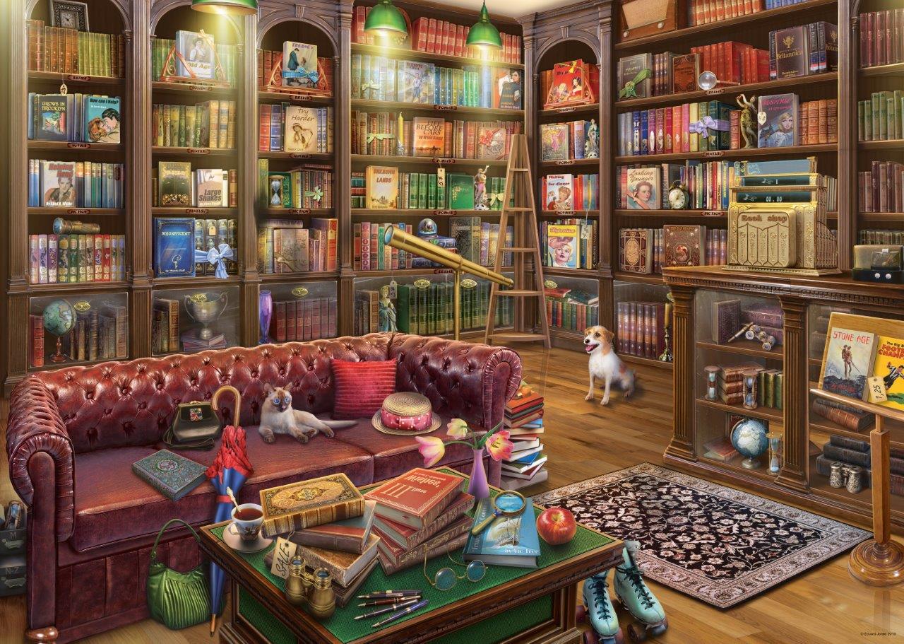 Ravensburger The Reading Room 1000 Piece Jigsaw Puzzle - Image 2