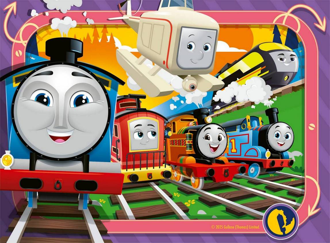 Ravensburger Thomas & Friends 4 in a box Jigsaw Puzzle - Image 4