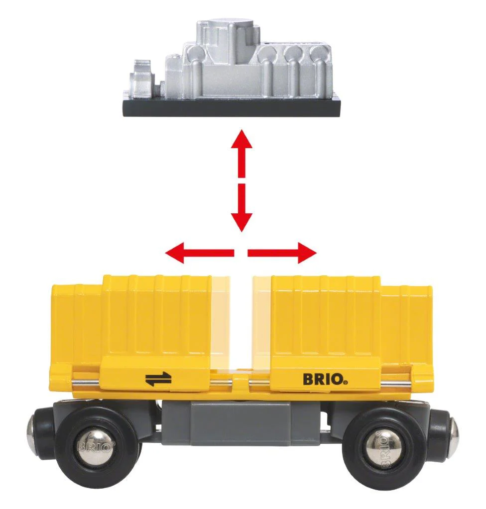 BRIO Three Wagon Cargo Train - Image 2