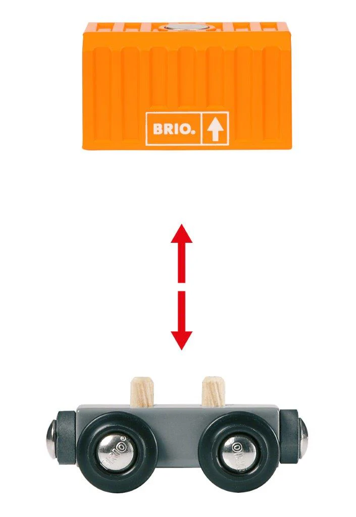 BRIO Three Wagon Cargo Train - Image 3