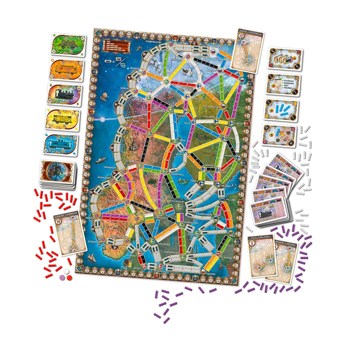 Ticket to Ride Northern Lights - Image 2