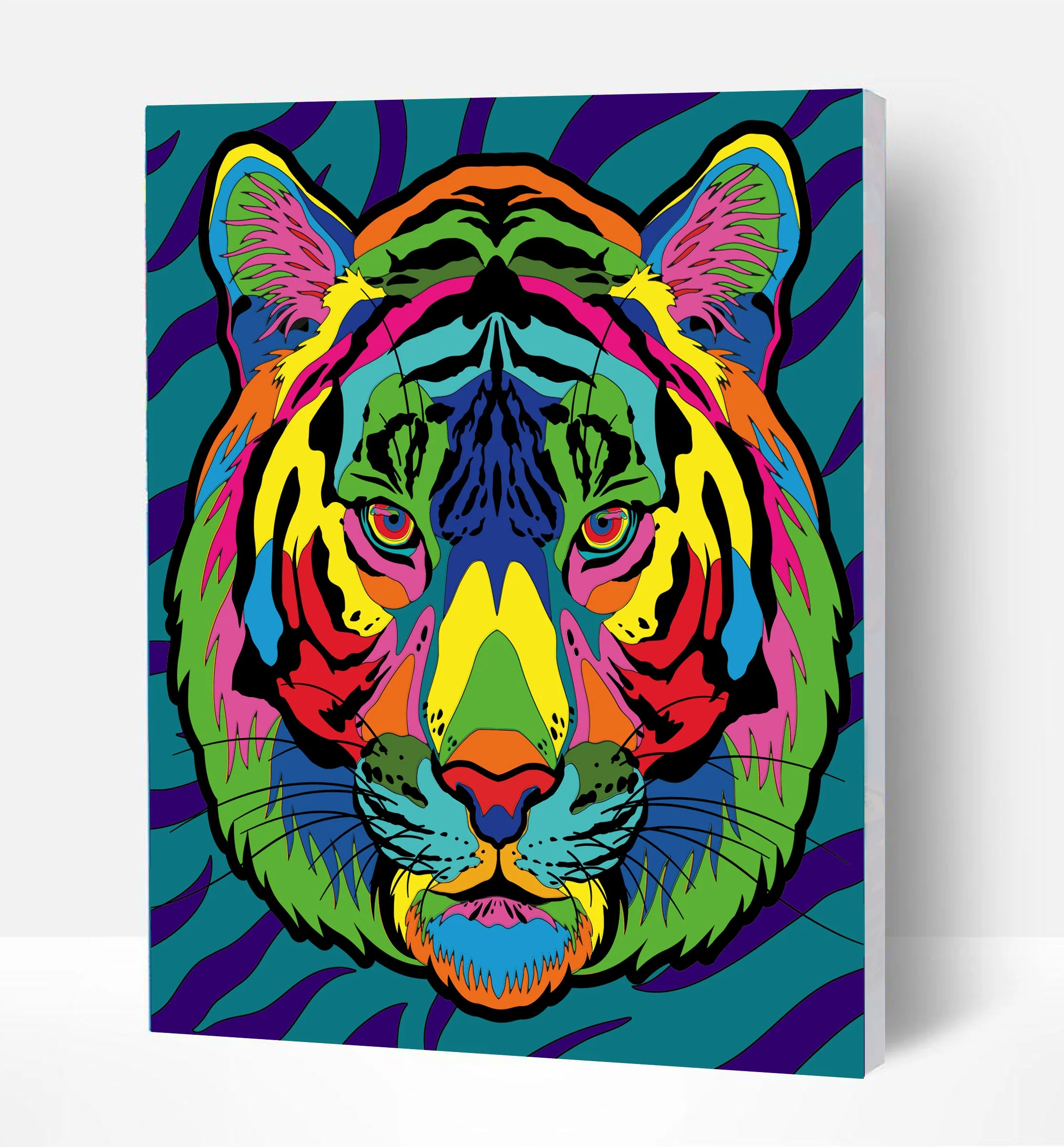 Tiger Paint By Numbers - Image 4