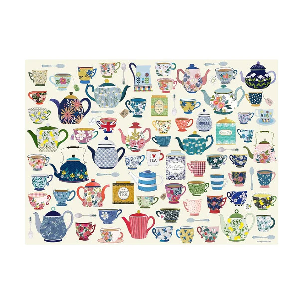 Ravensburger Time for Tea 500 Piece Jigsaw Puzzle - Image 2