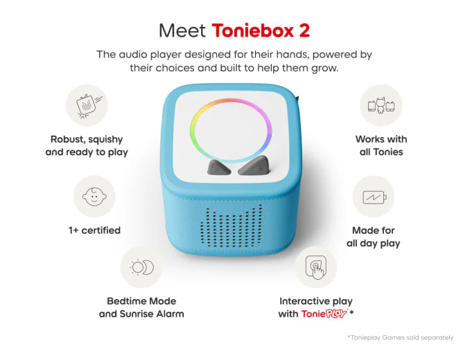 Toniebox 2 Sky Blue Starter Set With Creative Tonie Rubie - Image 5