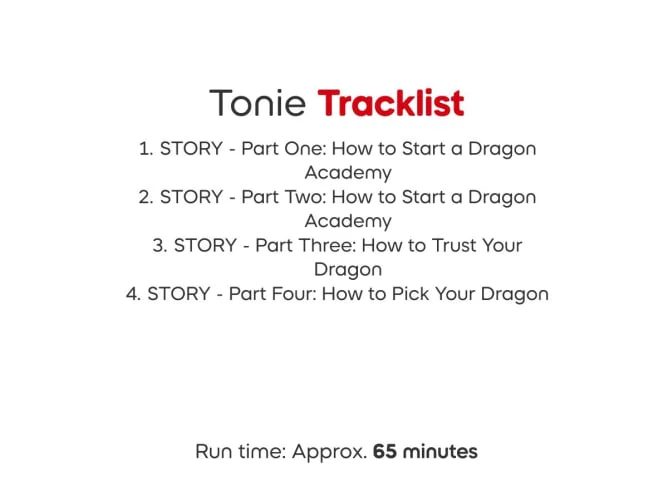 Tonies How to Train Your Dragon: Toothless - Image 3