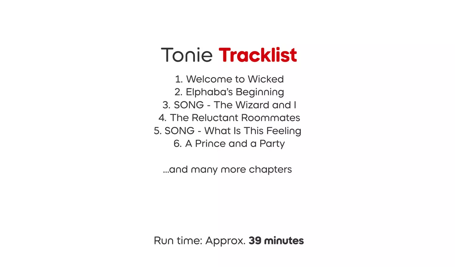 Tonies Wicked Sing & Dance - Image 3