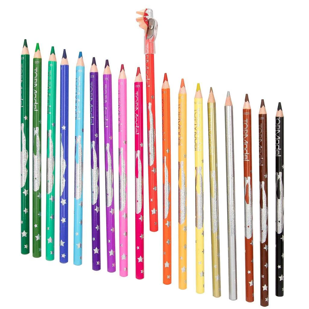 TOPModel 18 Colouring Pencils - Image 3