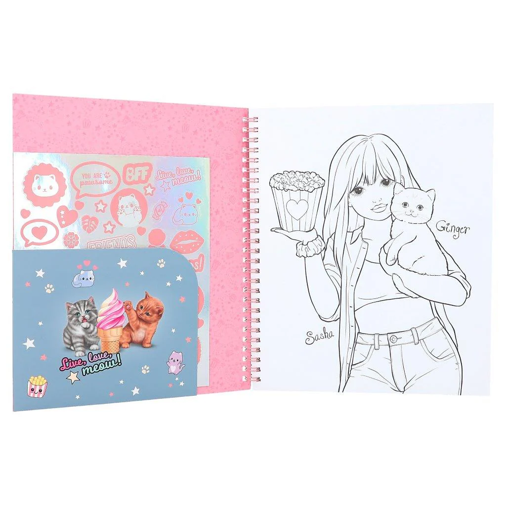 TOPModel Colouring Book Cutiest - Image 3