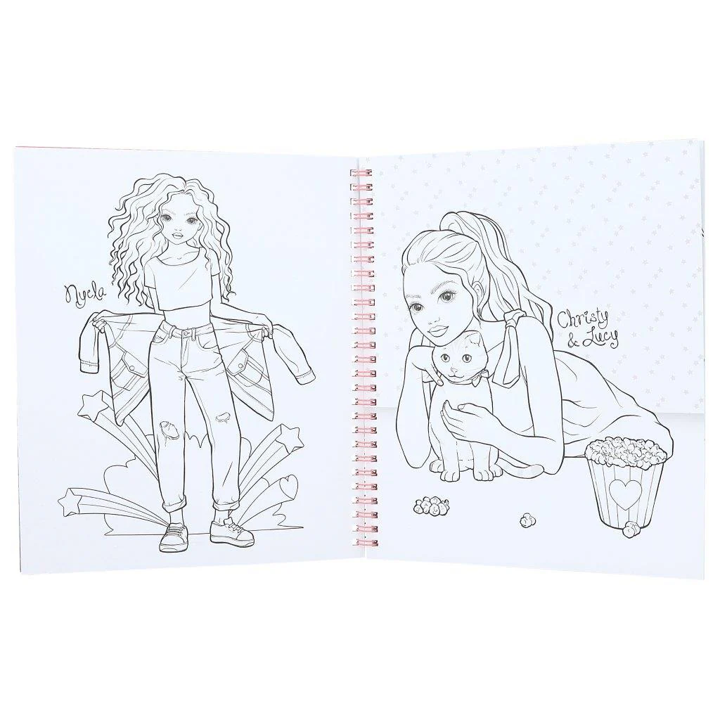 TOPModel Colouring Book Cutiest - Image 5