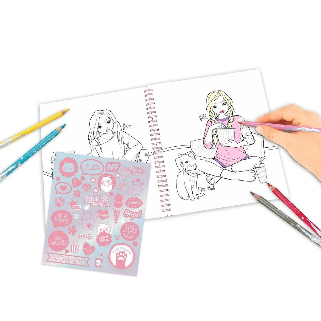 TOPModel Colouring Book Cutiest - Image 7