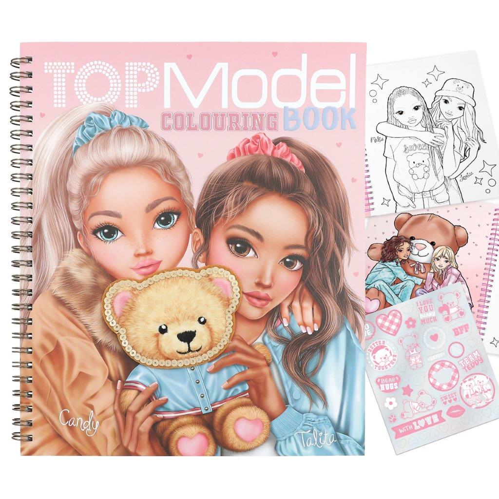 TOPModel Colouring Book Team Teddy - Image 5