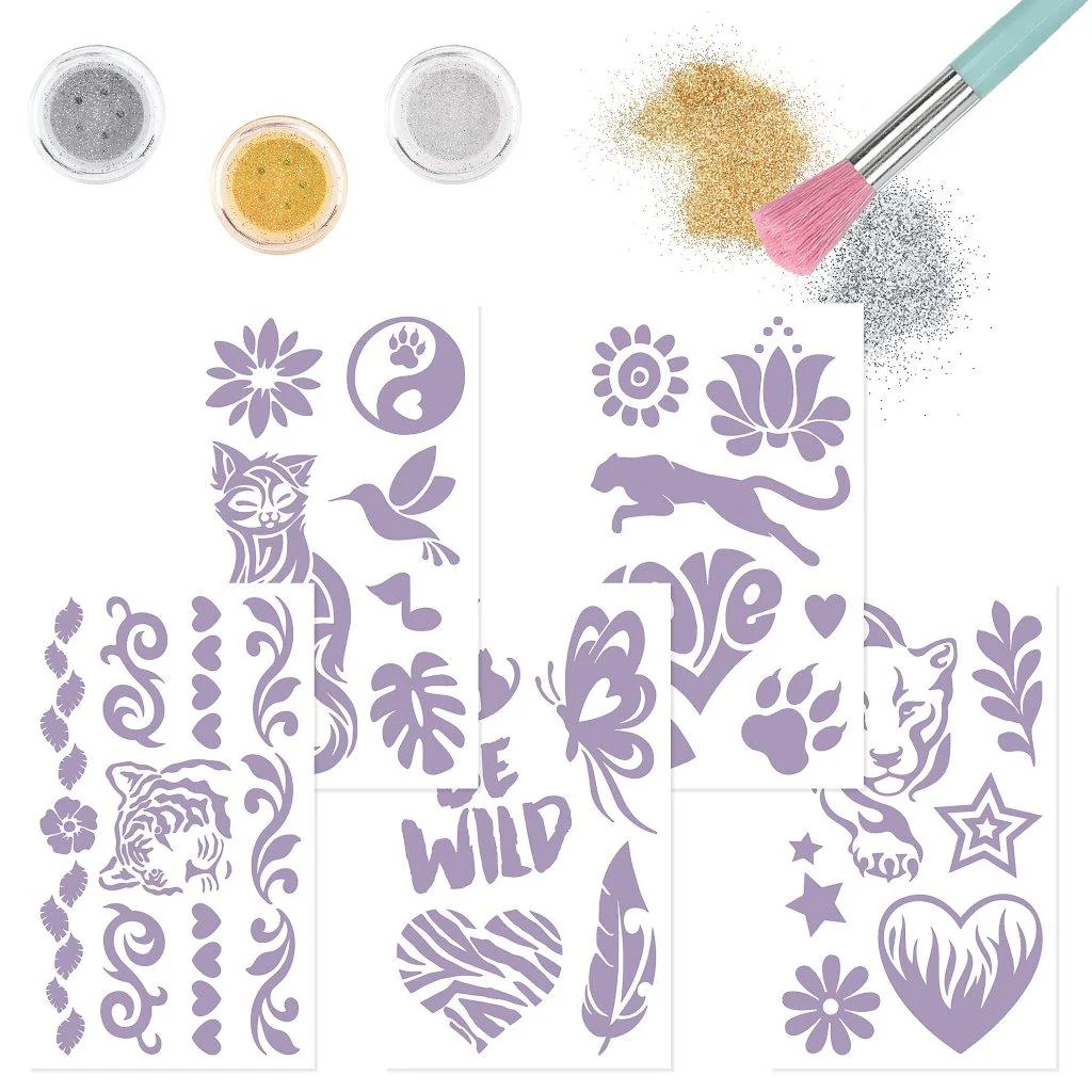 TOPModel Glitter Tattoo Set Fantasy - Image 4