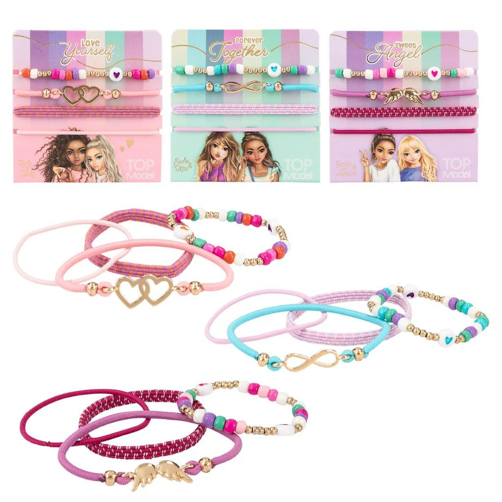 TOPModel Hairband And Bracelet Set Assortment - Image 2