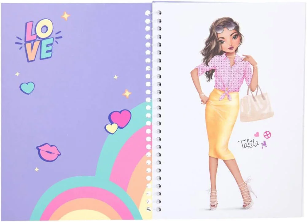 TOPModel Pocket Colouring Book - Image 4