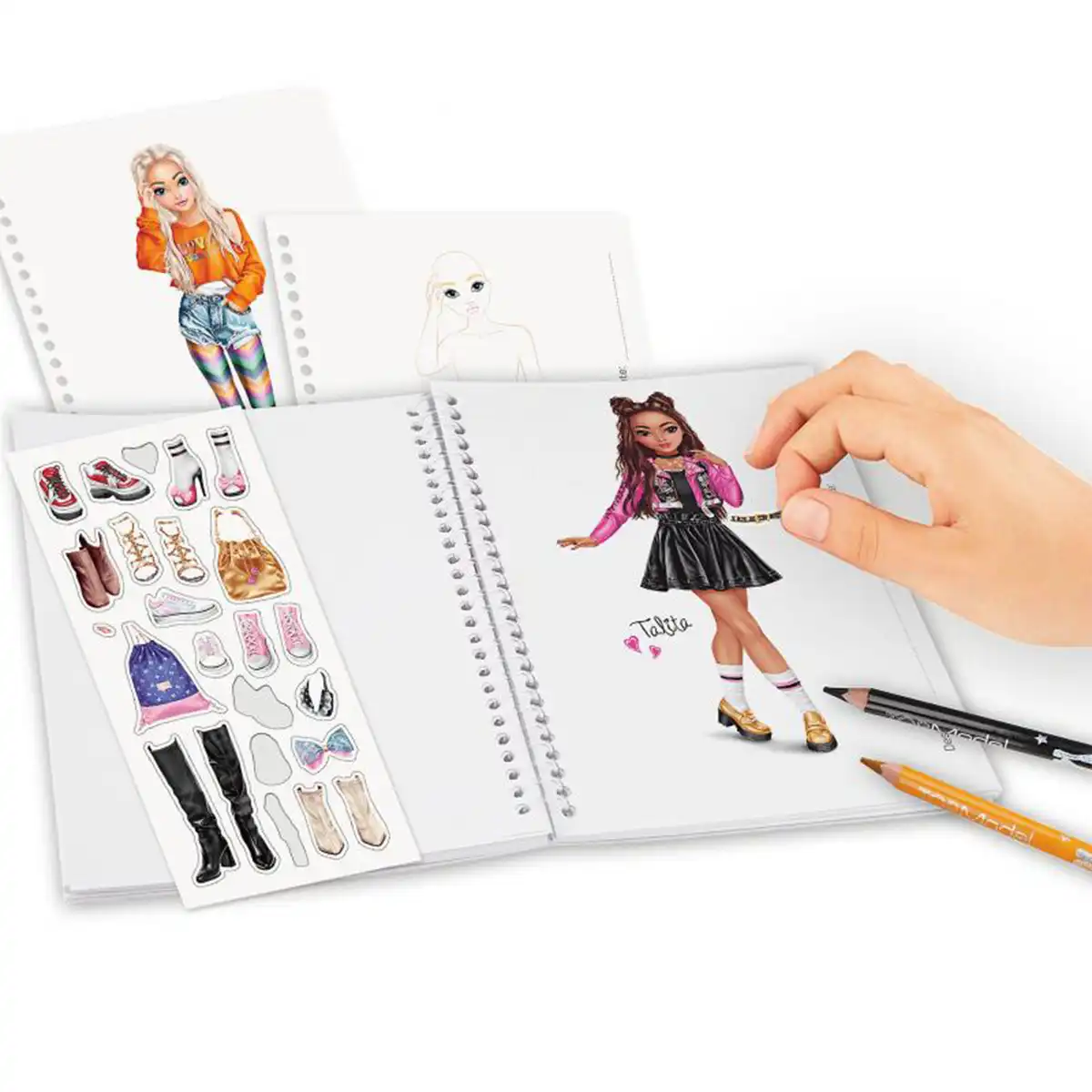 TOPModel Pocket Colouring Book - Image 3
