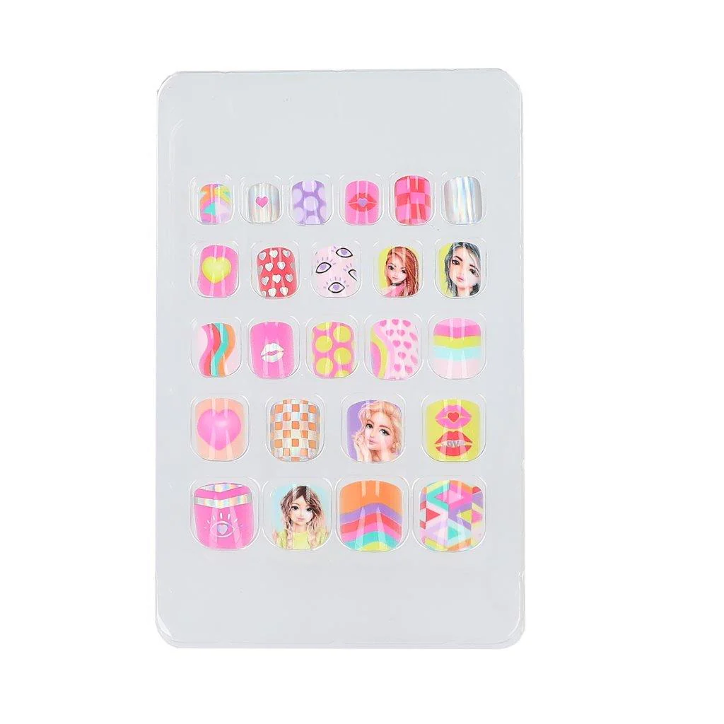 TOPModel Artificial Nails Flat Neon - Image 2