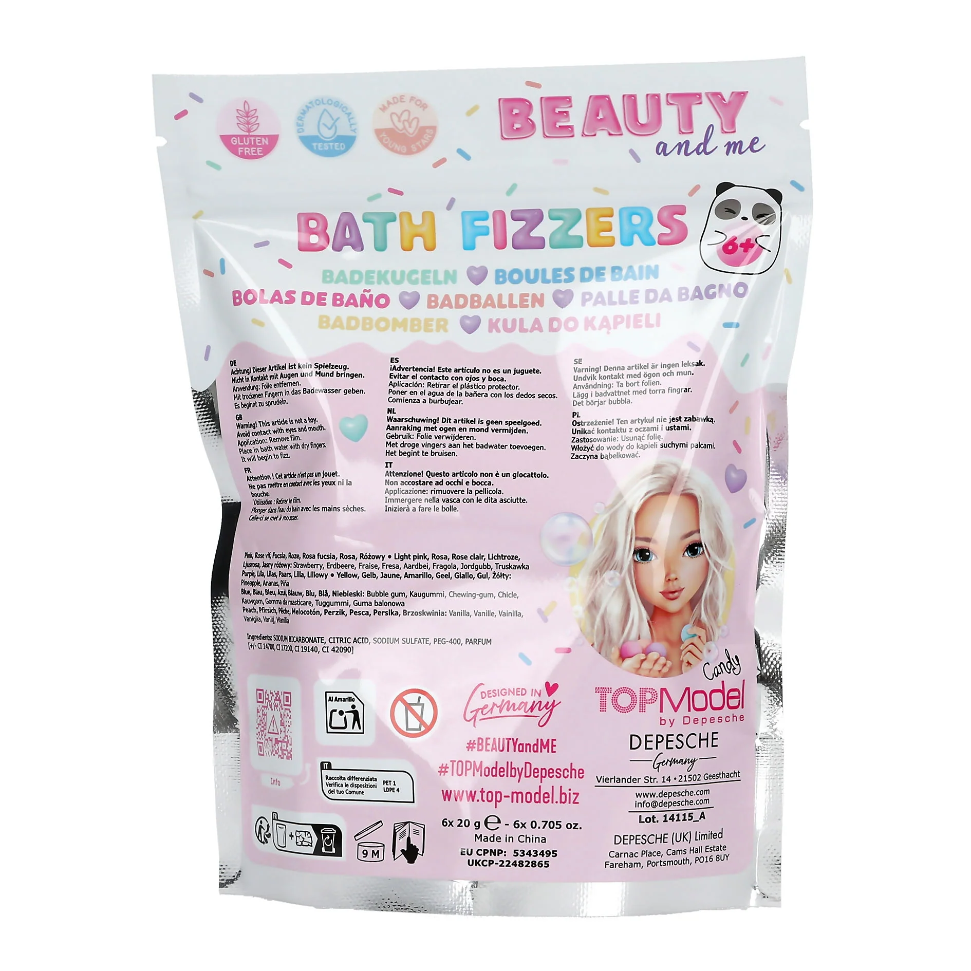 TOPModel Bath Bombs Bag CANDY GLAM - Image 4