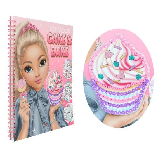 TOPModel Cake & Bake Colouring Book - Image 2