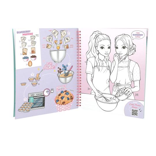 TOPModel Cake & Bake Colouring Book - Image 3