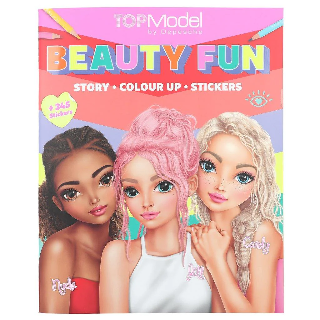 TOPModel Colouring Book Beauty Fun - Image 2
